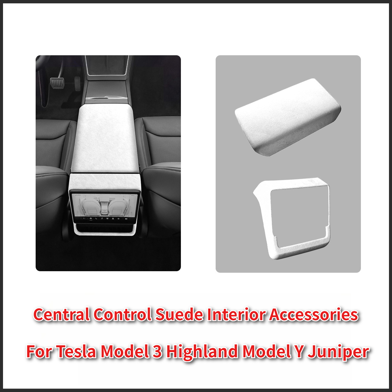 Model Kit Frame - Central Control Interior for Tesla Model