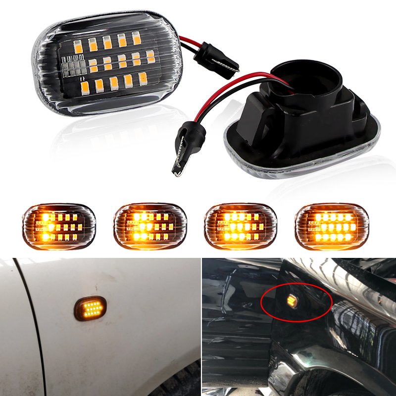 Panel Line Marker - 2pcs Dynamic Led Side Marker Flowing