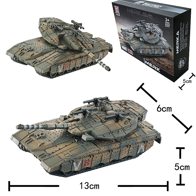 Model Kit Ww2 - 1/72 Israel Merkava Main Battle Tank