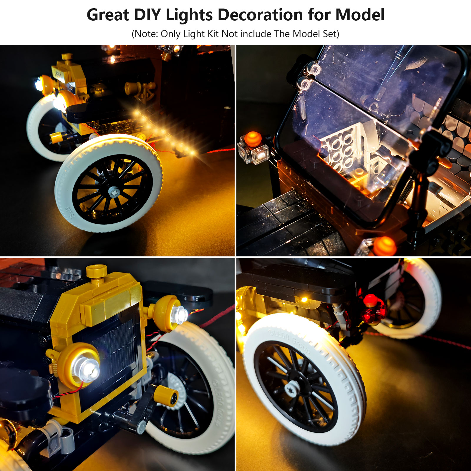 LYBMTWF LED Lighting Kit Compa - огляд і ціна Model Kit Companies