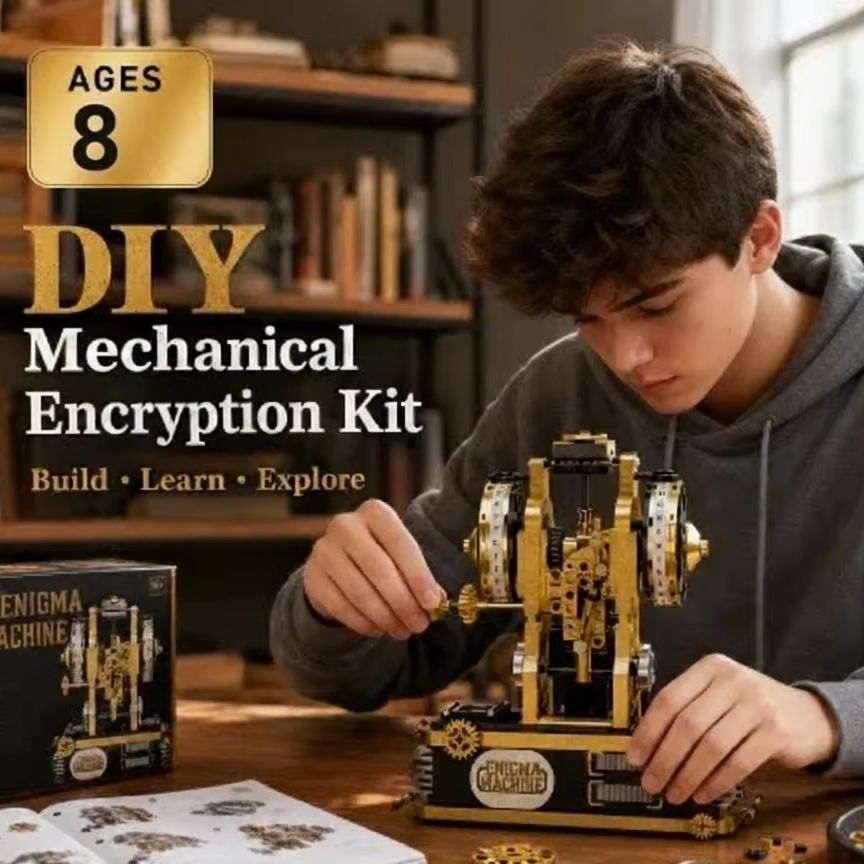 Enigma Machine Building Blocks - огляд і ціна Model Kit Companies