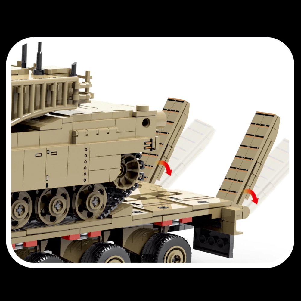 Military WW2 M1070 Armored Veh - огляд і ціна Model Kit Ww2