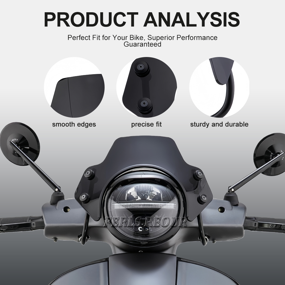 Windshield shield kit for Vesp - огляд і ціна Model Kit Vespa