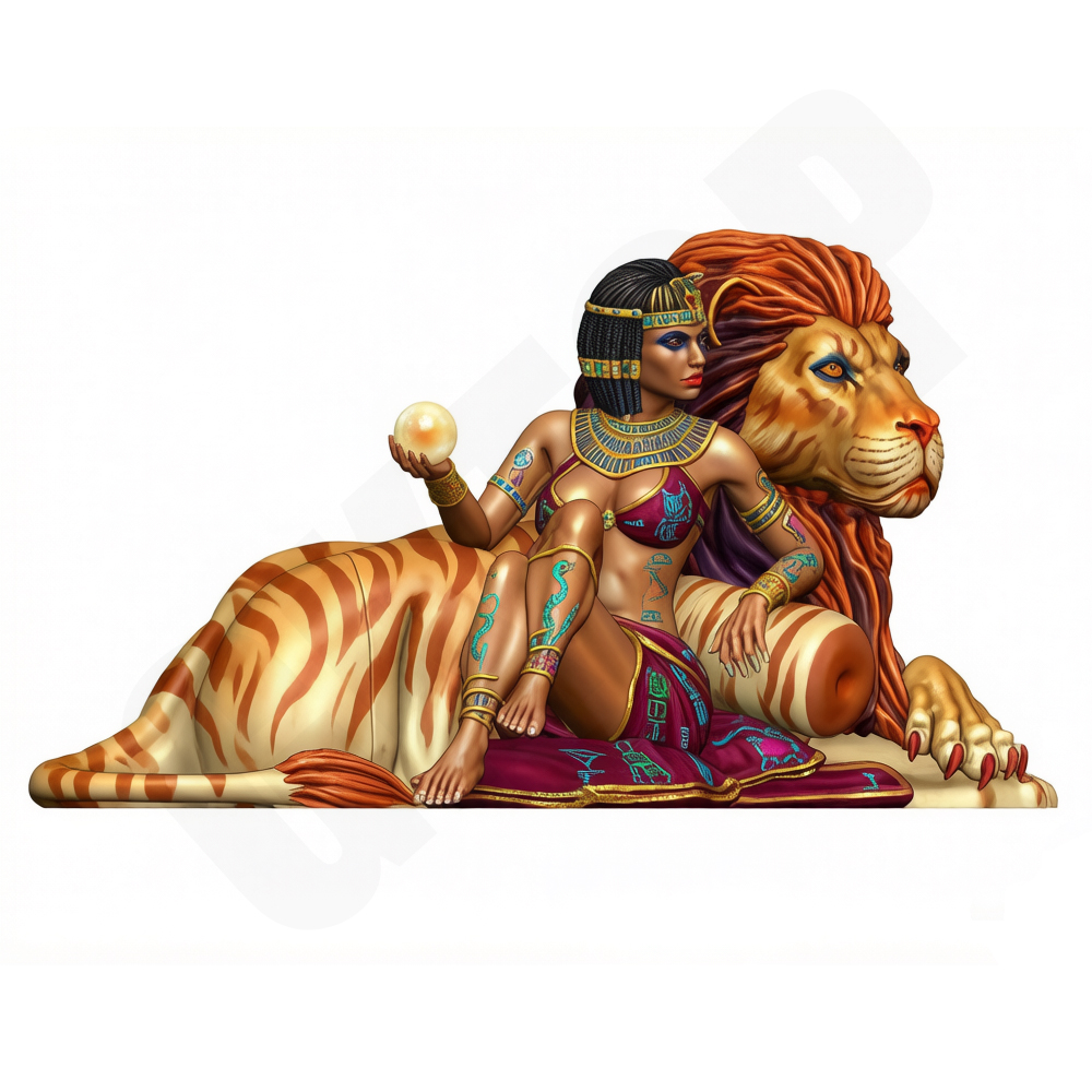1/24 Ancient Egyptian Lady Lio - огляд і ціна Model Kit Diorama