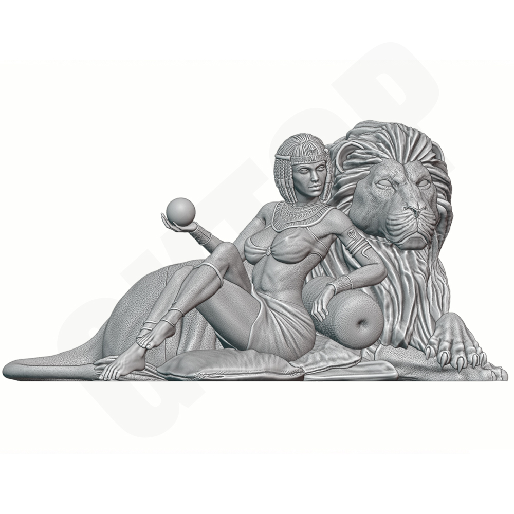 1/24 Ancient Egyptian Lady Lio - огляд і ціна Model Kit Diorama