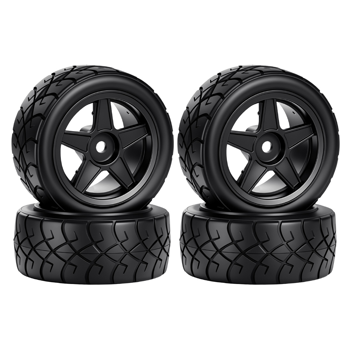 4Pcs 12mm Hex Rubber Racing Ti - огляд і ціна Tamiya Model Rc Car