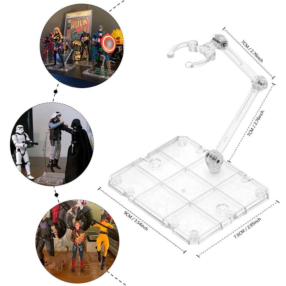 Clear Action Figure Stand,Asse - огляд і ціна Model Kit Eva