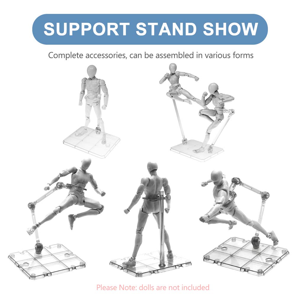 Clear Action Figure Stand,Asse - огляд і ціна Model Kit Eva