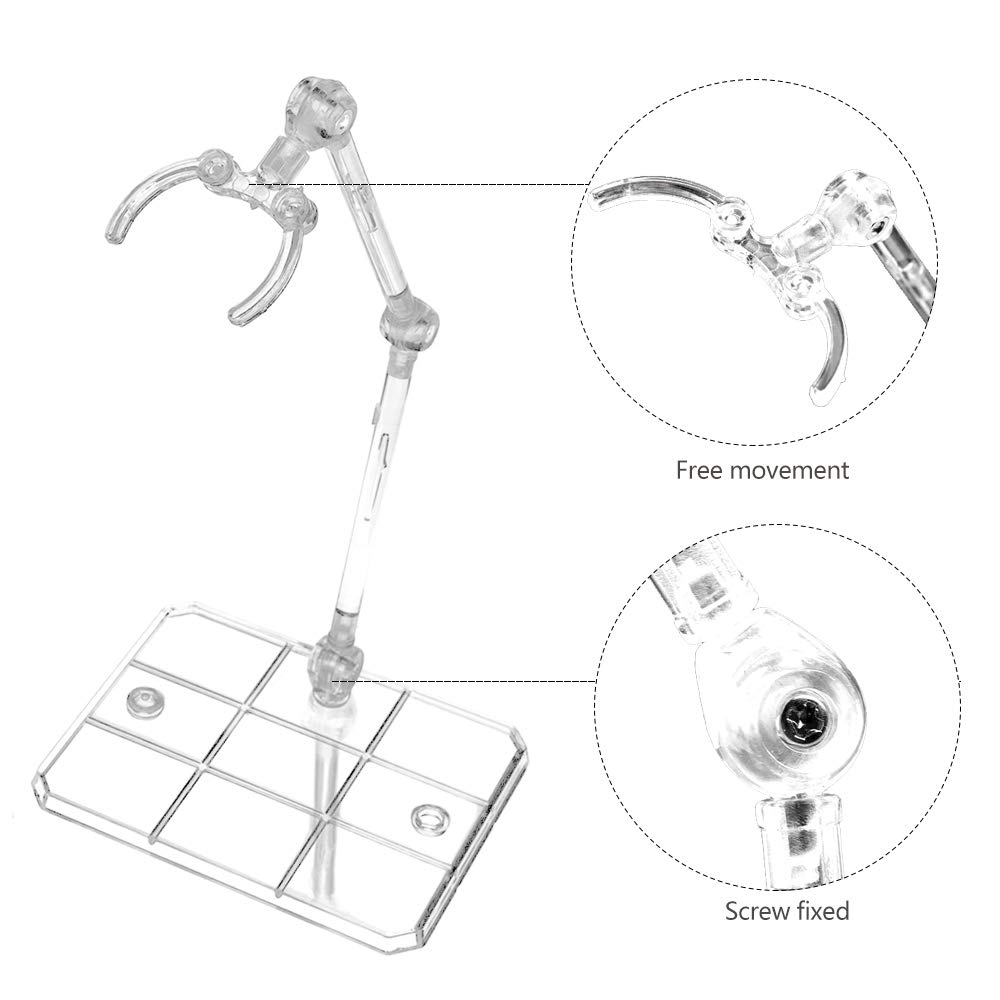 Clear Action Figure Stand,Asse - огляд і ціна Model Kit Eva