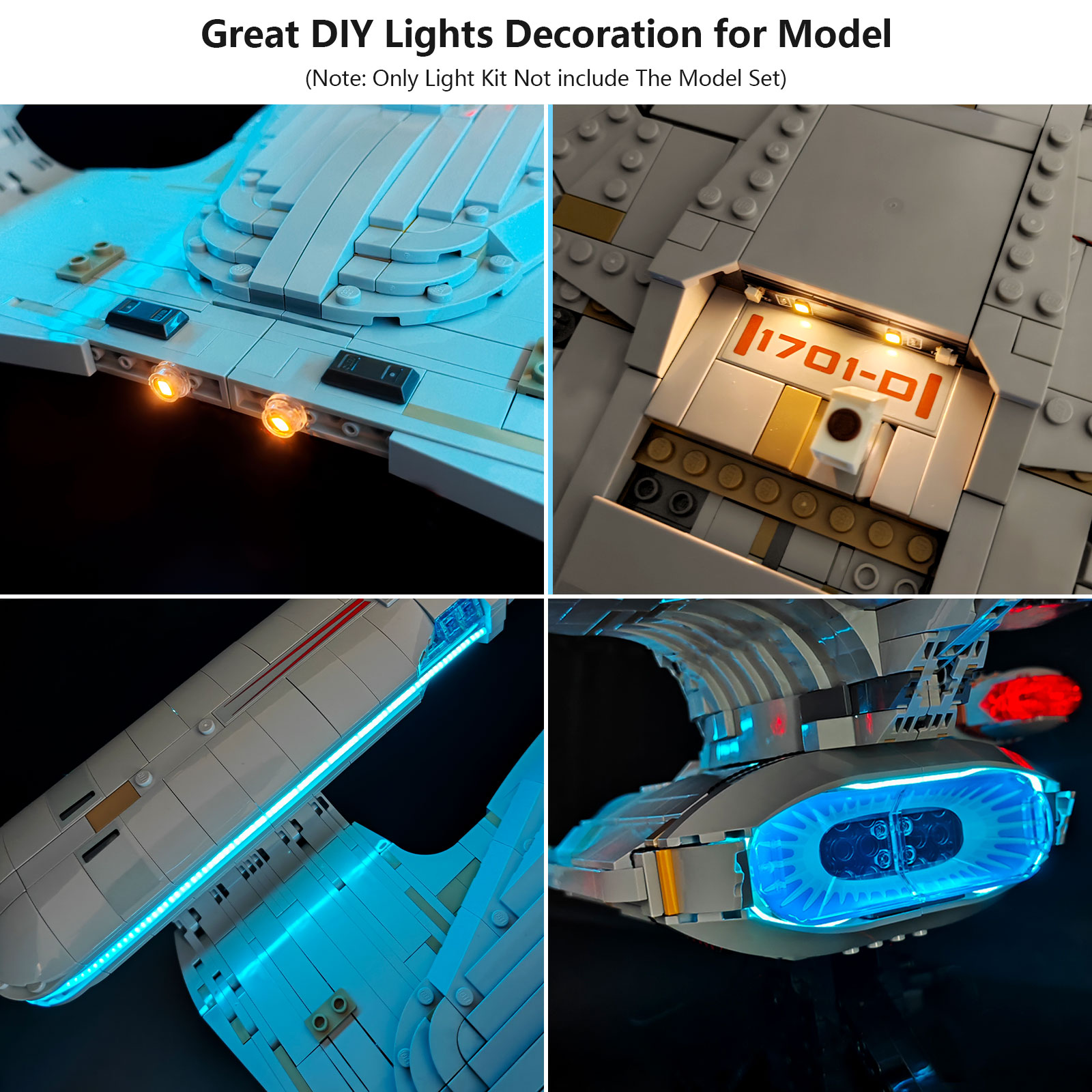 LYBMTWF LED Lighting Kit for L - огляд і ціна Model Kit Companies