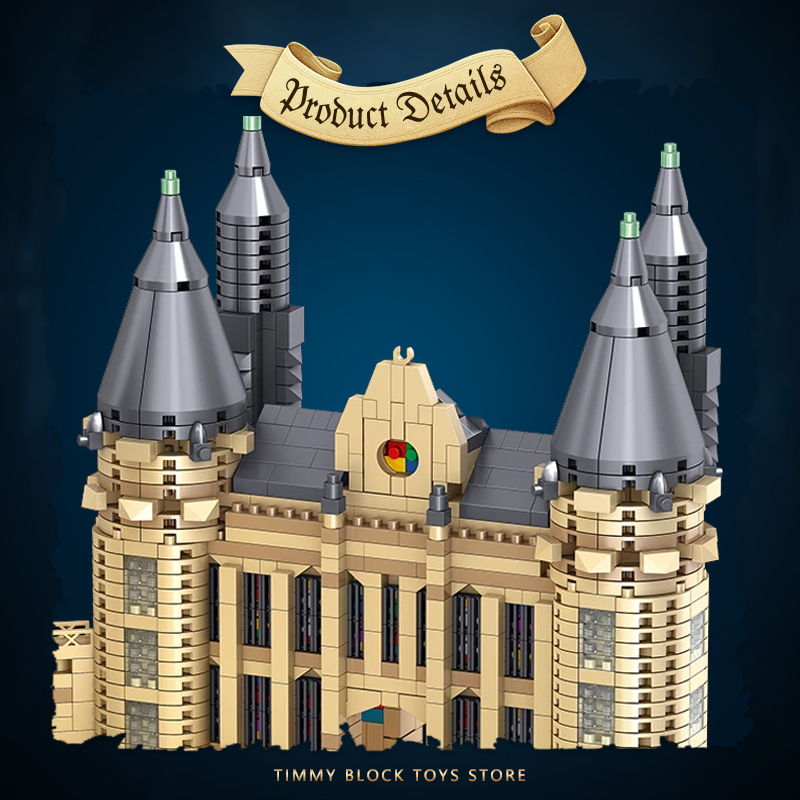 6000Pcs Medieval Magic Castle  - огляд і ціна Model Kit Harry Potter