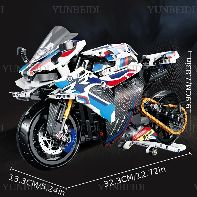 1:8 Motorcycle Building Set To - огляд і ціна Model Kit Motor Nuclear
