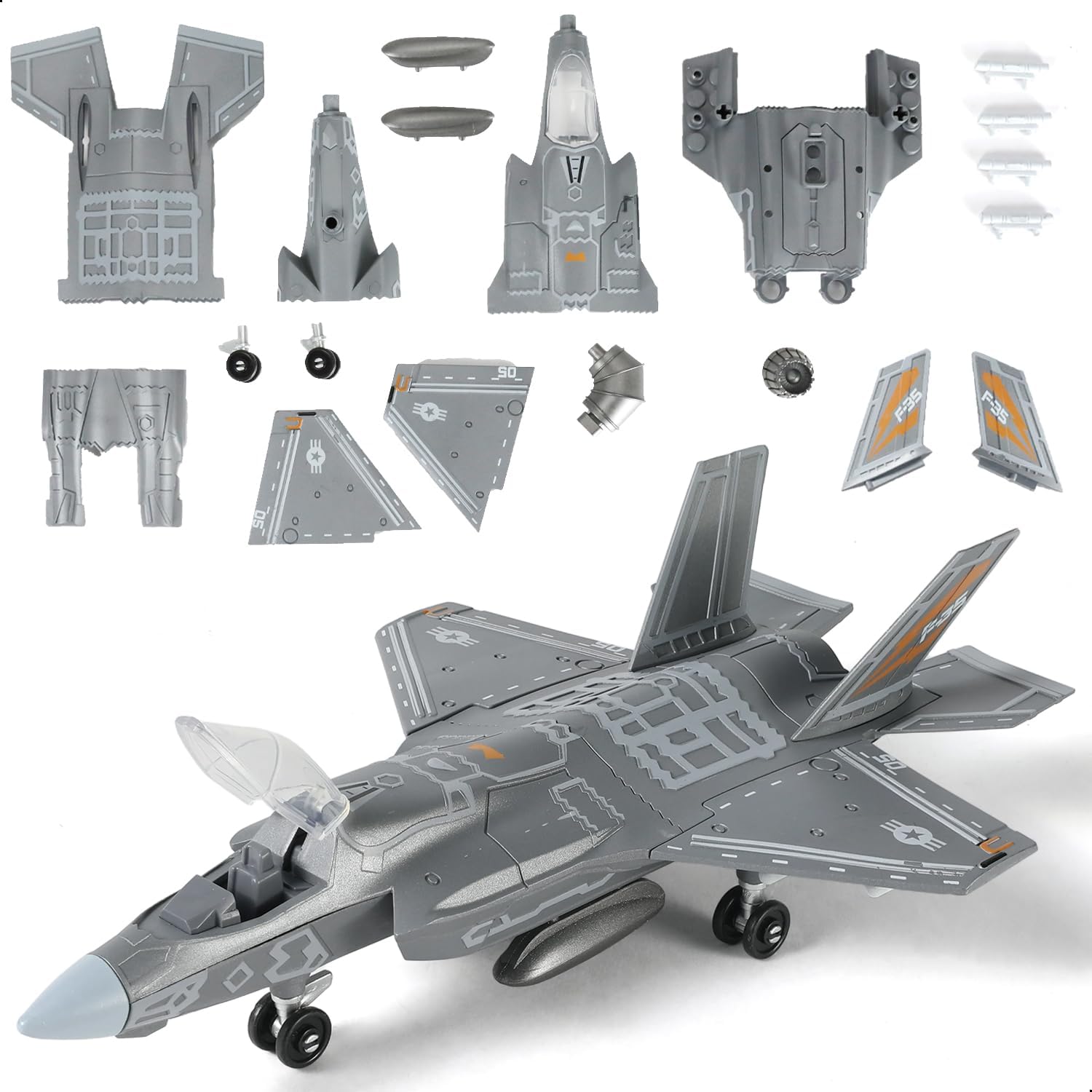 1:72 Scale F-35 Fighter Jet Qu - огляд і ціна Model Kit Simulator