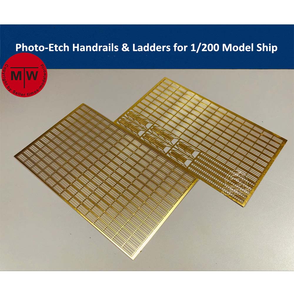 Photo-Etched PE Handrail & Lad - огляд і ціна Photo Etch Brass