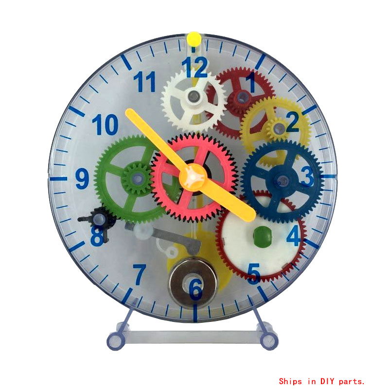DIY Assembled Clockwork Clock  - огляд і ціна Model Kit Regus