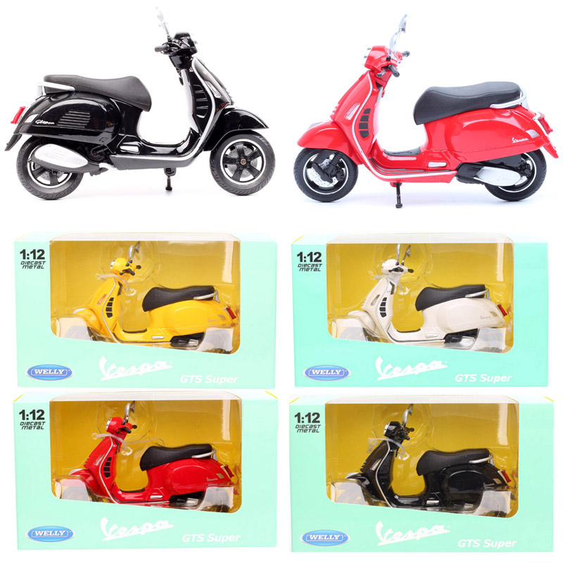 Welly 1/12 Scale 2020 Vespa GT - огляд і ціна Model Kit Vespa