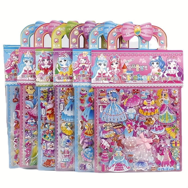Princess Dress Up Puffy Sticke - огляд і ціна Model Kit Eva