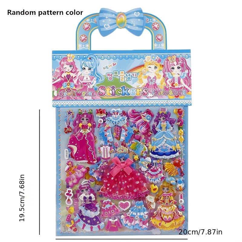 Princess Dress Up Puffy Sticke - огляд і ціна Model Kit Eva