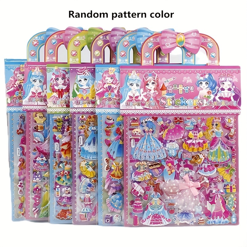 Princess Dress Up Puffy Sticke - огляд і ціна Model Kit Eva