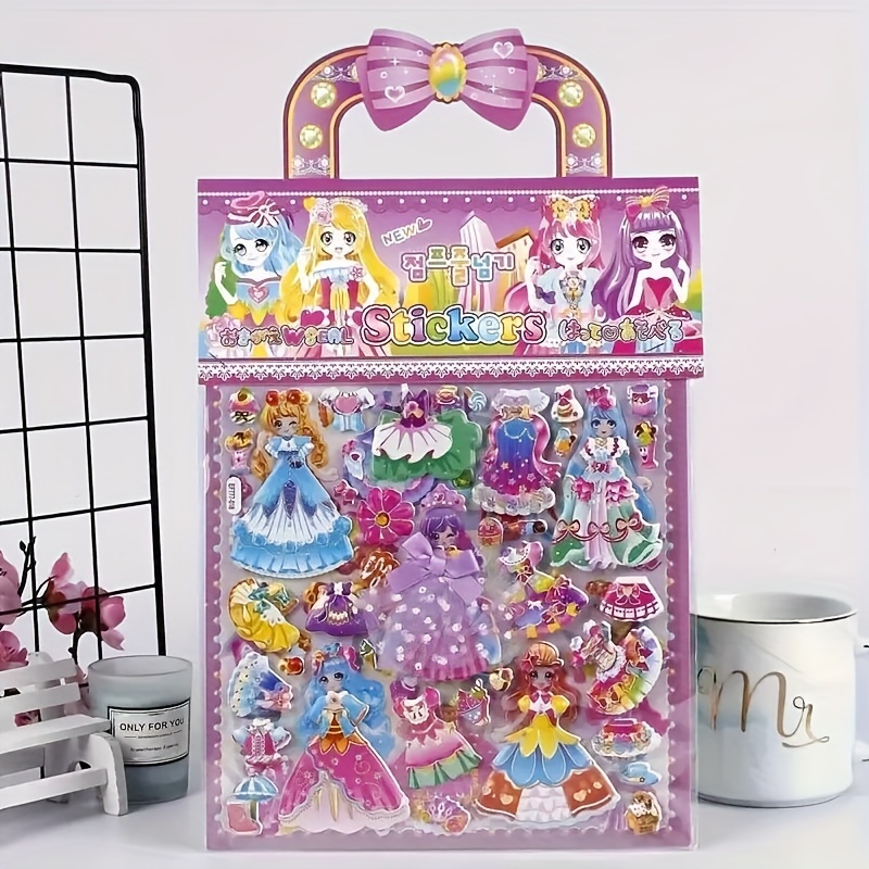 Princess Dress Up Puffy Sticke - огляд і ціна Model Kit Eva
